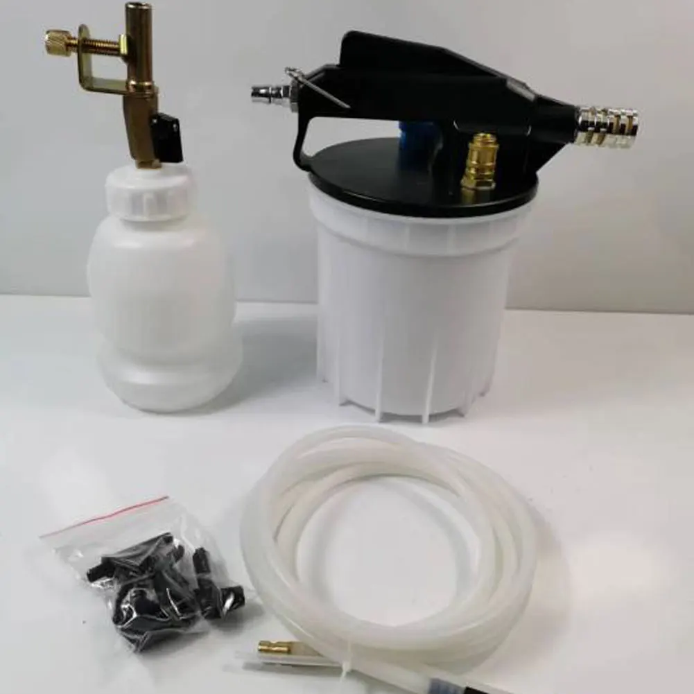 

2l Vacuum Brake Bleeder Kit Pneumatic Explosion-proof Shunt Decompression Vacuum Pump Brake Fluid Refueling Affordable Tool