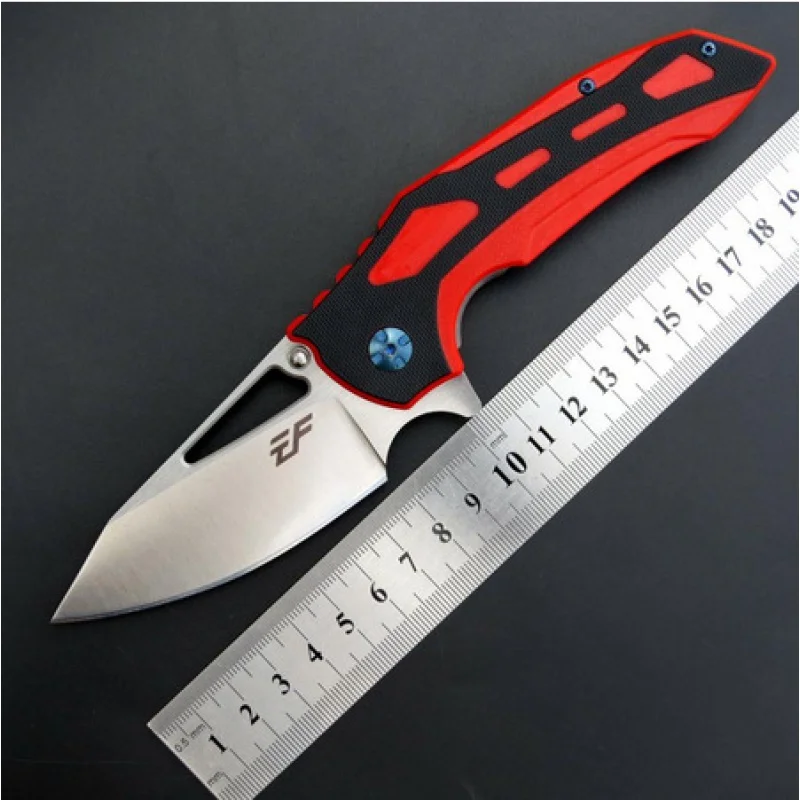 

New EF914 Knife D2 Blade+G10 Handle Knife Camping Hunting EDC Tools