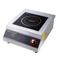 induction wok cooker 5kw cookers single burner electric cooktops stainless steel housing induction cooker