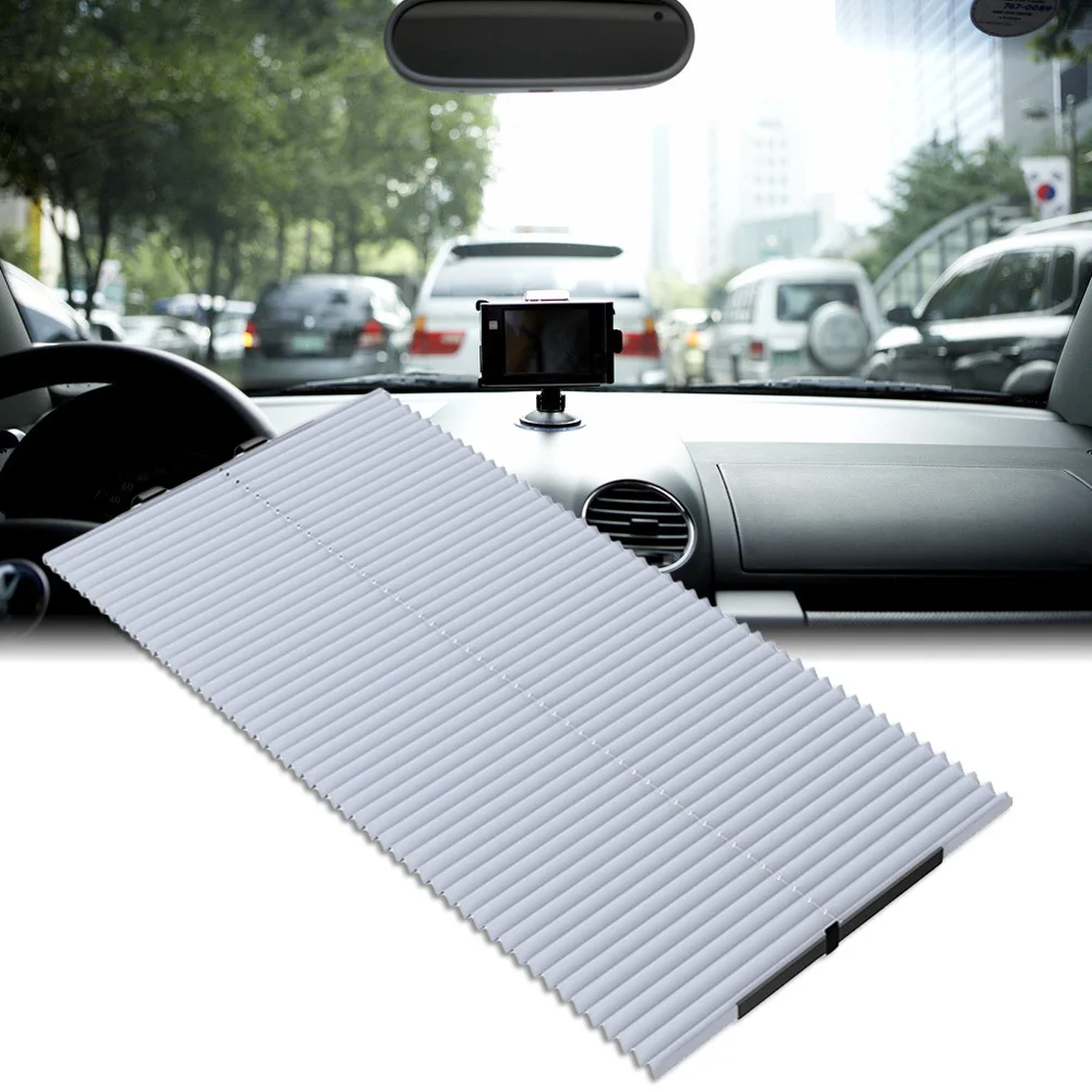 

1pcs Upgraded Sunblock Pad Portable Elastic Sunshade Sunblock Adjustable Pad for Car Use