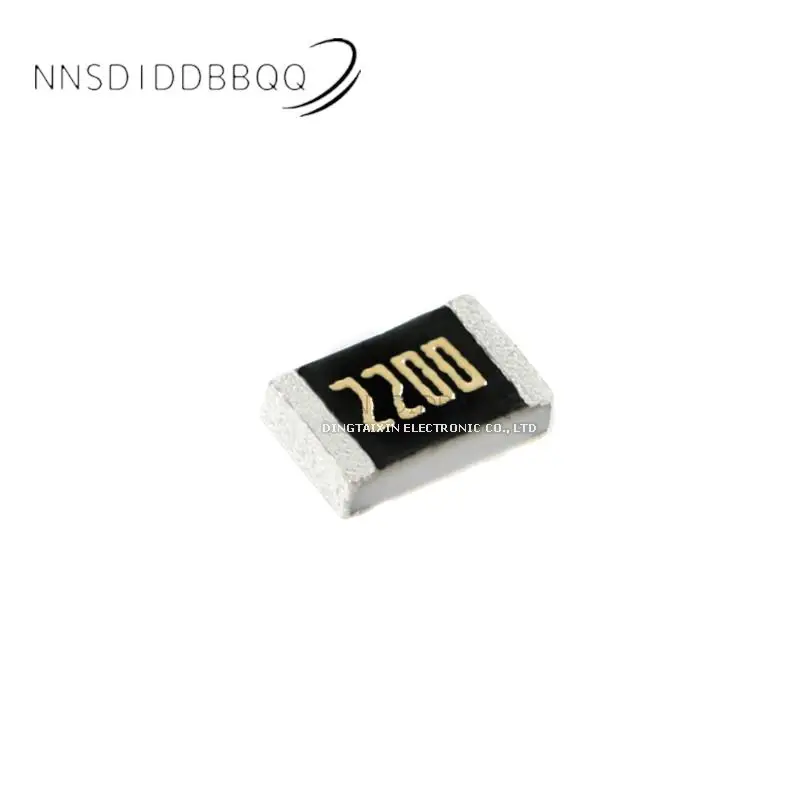 

50 шт., чиповый резистор 0805 Ом (2200) ± 0.5%, резистор ARG05DTC2200 SMD, электронные компоненты