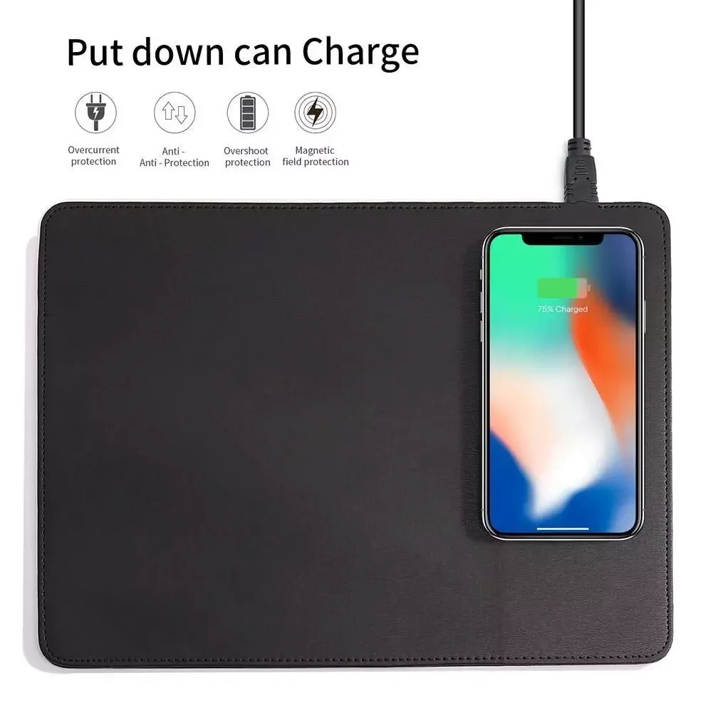 

Mobile Phone Qi Wireless Charger Charging Mouse Pad Mat For IPhone X /8 8Plus For Samsung S8 Plus /S7 S6 Edge Note 8 Note 5