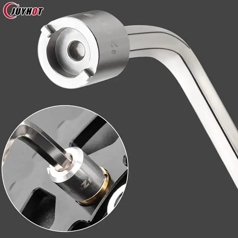 

Chainring Bolts Nut Wrench Chainring Screw Removal Install Tools MTB Road Folding Bike Chainwheel Tool