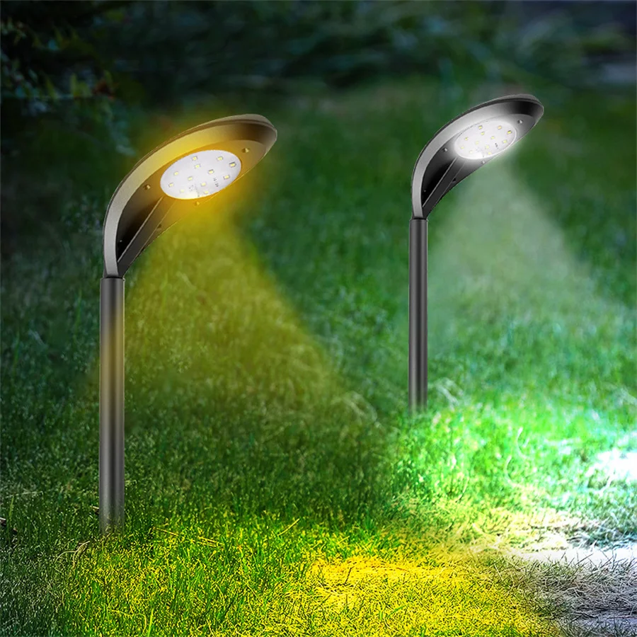 

Waterproof Solar Led Pathway Light Outdoor Bright Solar Garden Spotlight Auto On/Off Landscape Lawn Lamp For Patio Yard Walkway