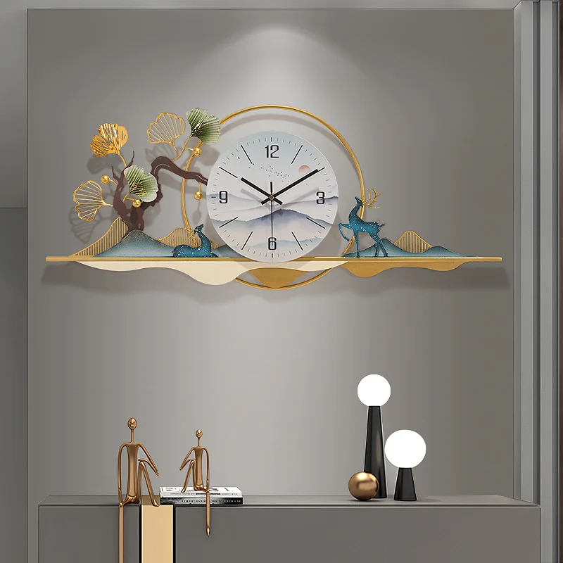 

Nordic Silent Wall Clock Needles Modern Unusual Large Format Wall Clocks Digital Stylish 3d Horloge Murale Decoration Home