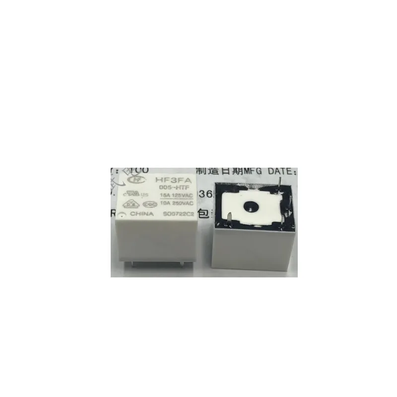 Горячее предложение, новая модель, HF3FA 005 HTF 5V 10A 4-ножное реле