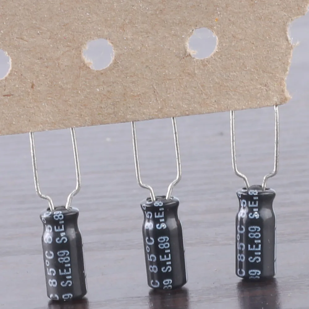 50 шт. электролитический конденсатор SANYO 10mfd 25 в 10 мкФ 5*11 мм 85 ℃