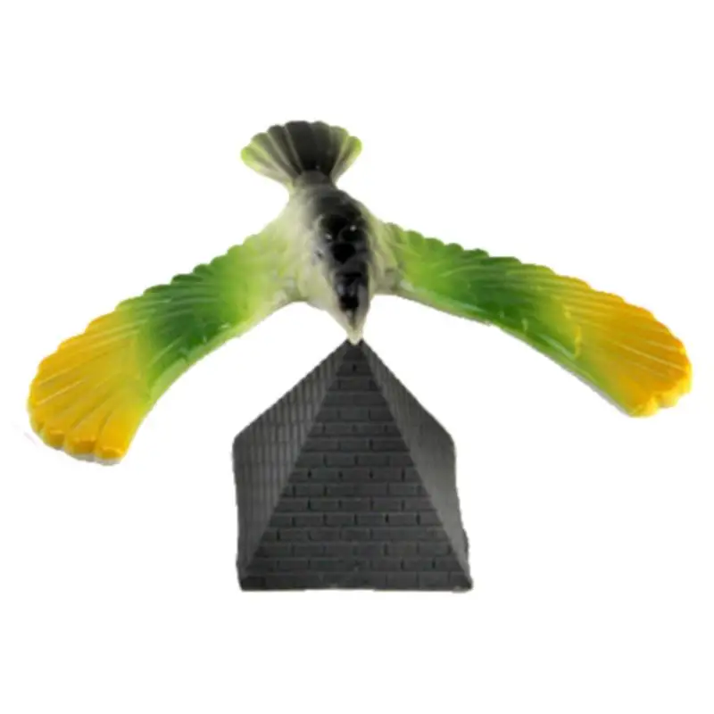 

Finger Bird Toy Balancing Balancing Eagle Bird Gravity Bird With Pyramid Combination Set Children Physical Science Adults Office