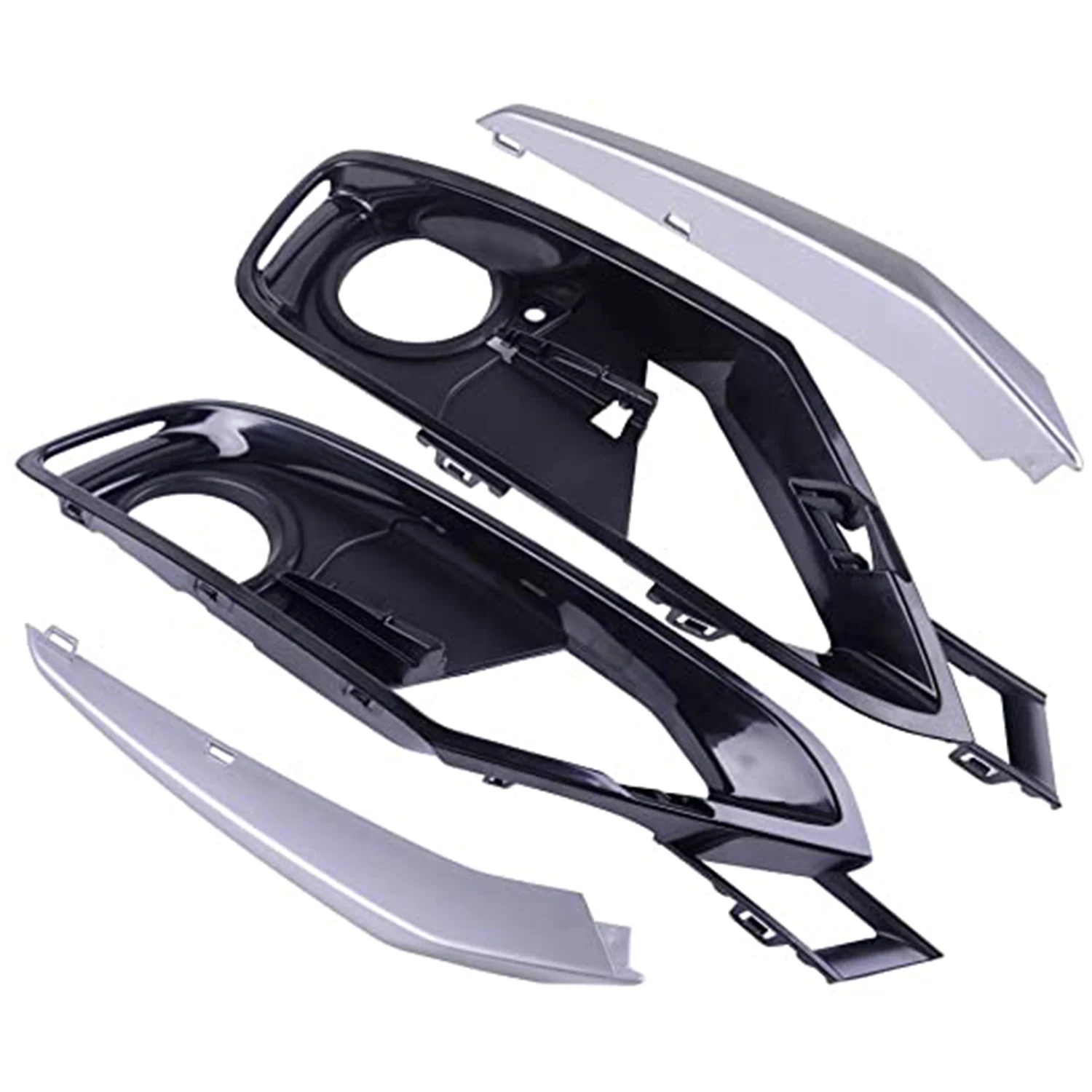 

Front Bumper Fog Light Grille Cover Trim Fit For 3 Series F30/F31 2012-2015 51117300739 51117300740