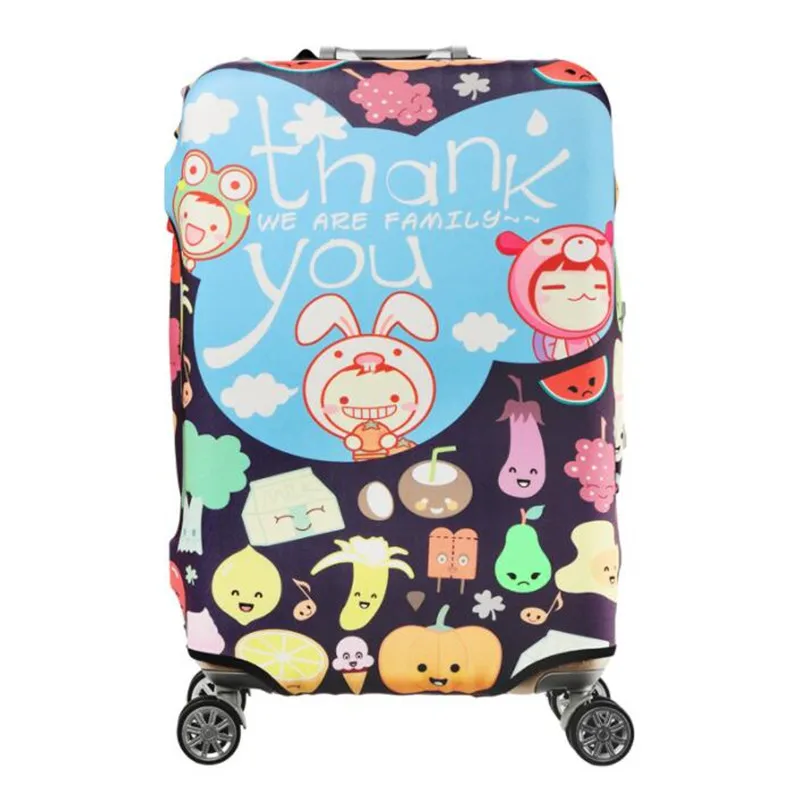 Thickened High Stretch Travel Luggage Cover Travel Case Dust Cover Trolley Luggage Stretch Cover for 18-32 Inch Travel Cases