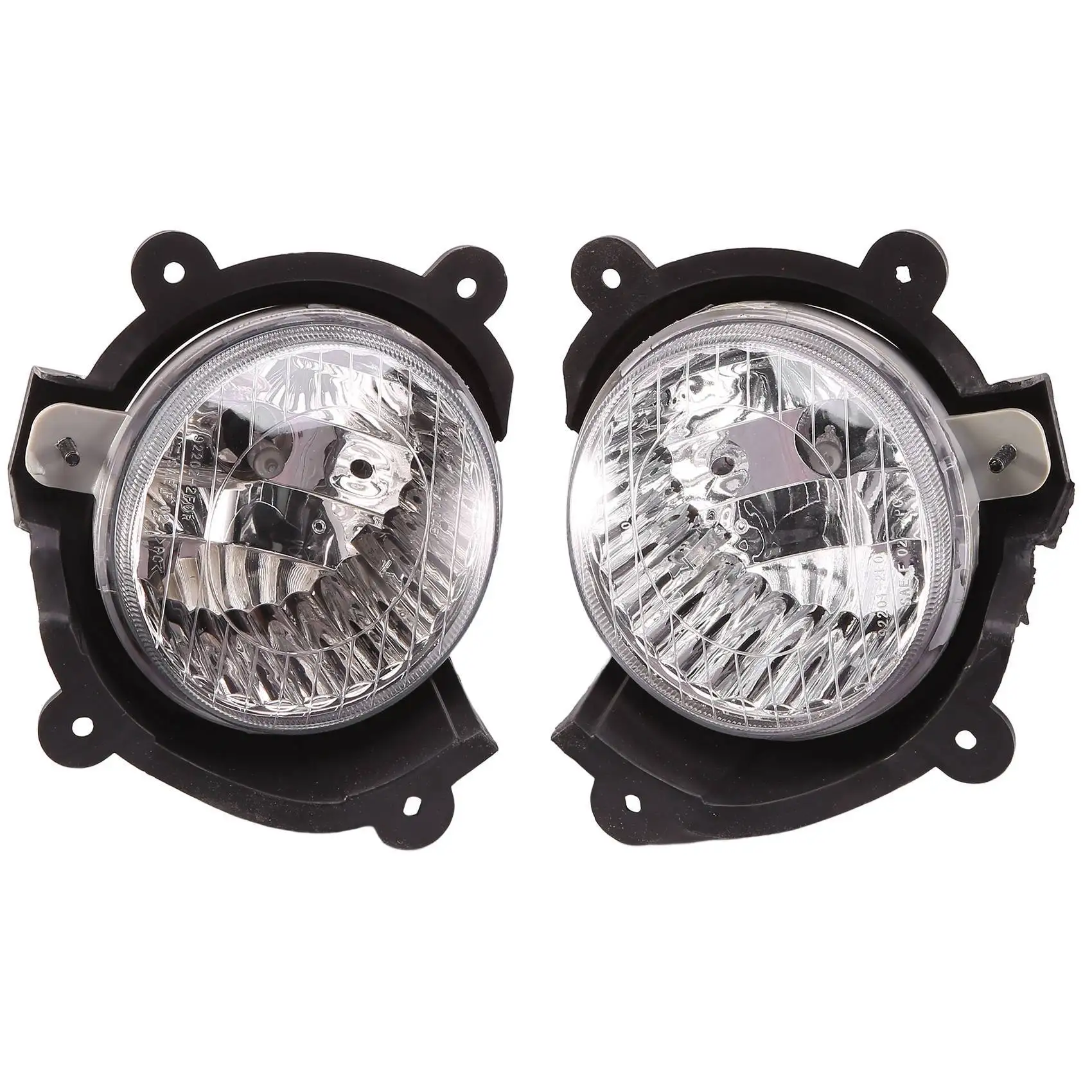 

1Pair Car Front Bumper Fog Lights Assembly Driving Lamp Foglight Grille Signal Lamp with Bulb for Kia Cerato 2005 2006