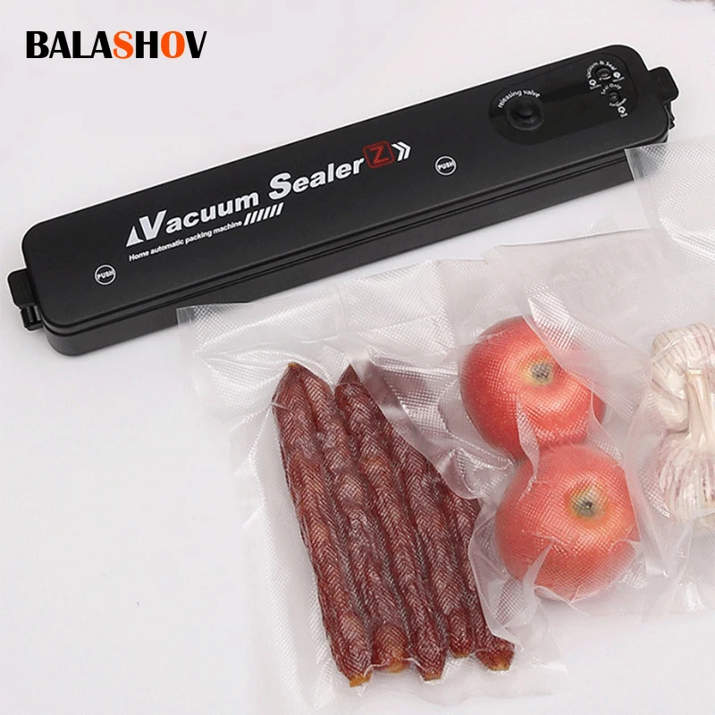 

Household Food Vacuum Sealer Vacuum Packer Automatic One Touch Low Noise Vibration Vacuum Sealers Food Packaging Machine EU