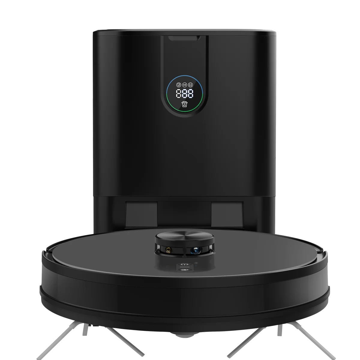 Робот-пылесос Шэньчжэнь 2024 с пылесборником 4000 Па всасывание аккумулятор 5200 мАч