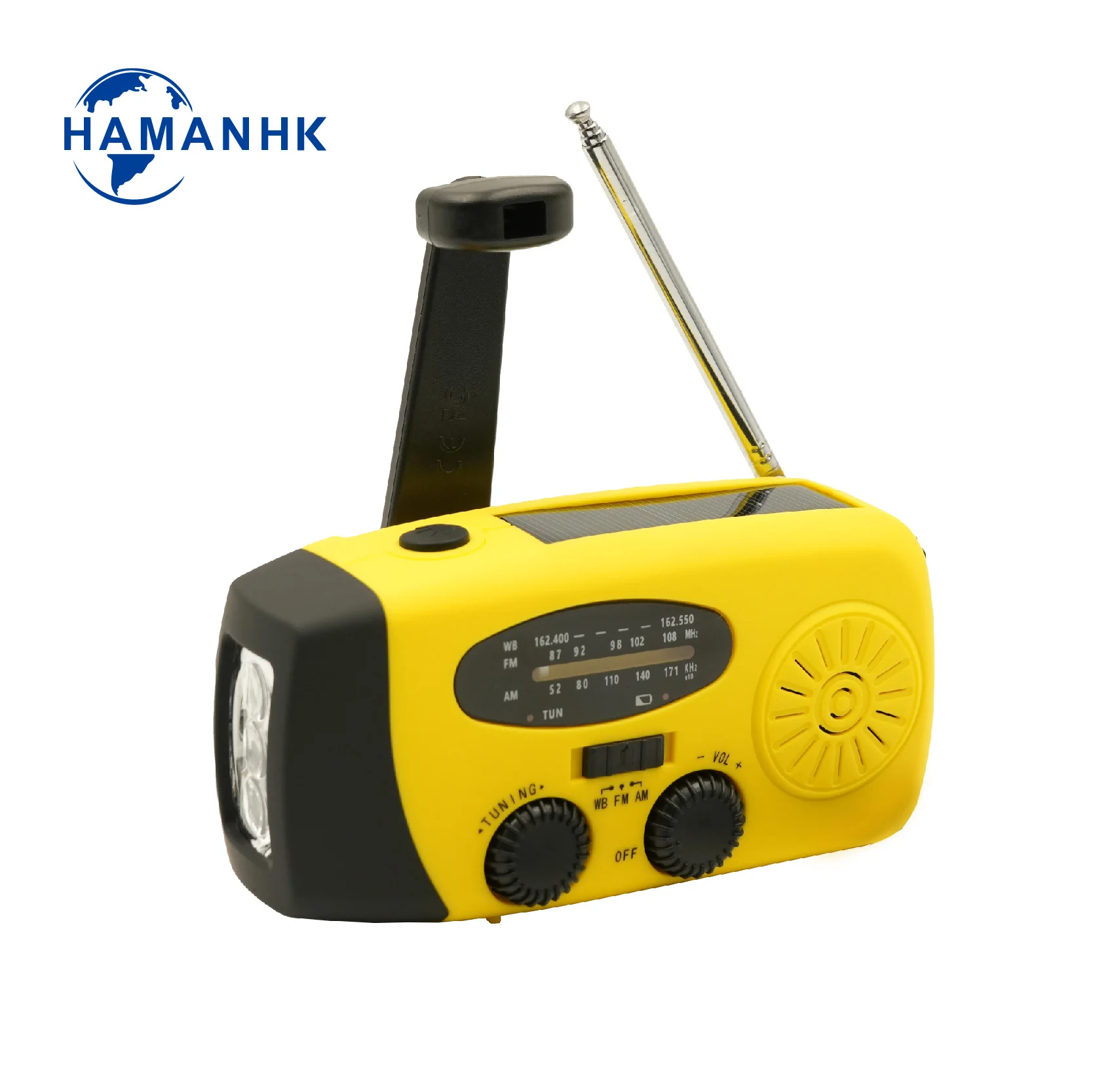 Домашняя система Mp3 Кемпинговый светильник Штормовой приемник Am/fm/noaa Аварийное