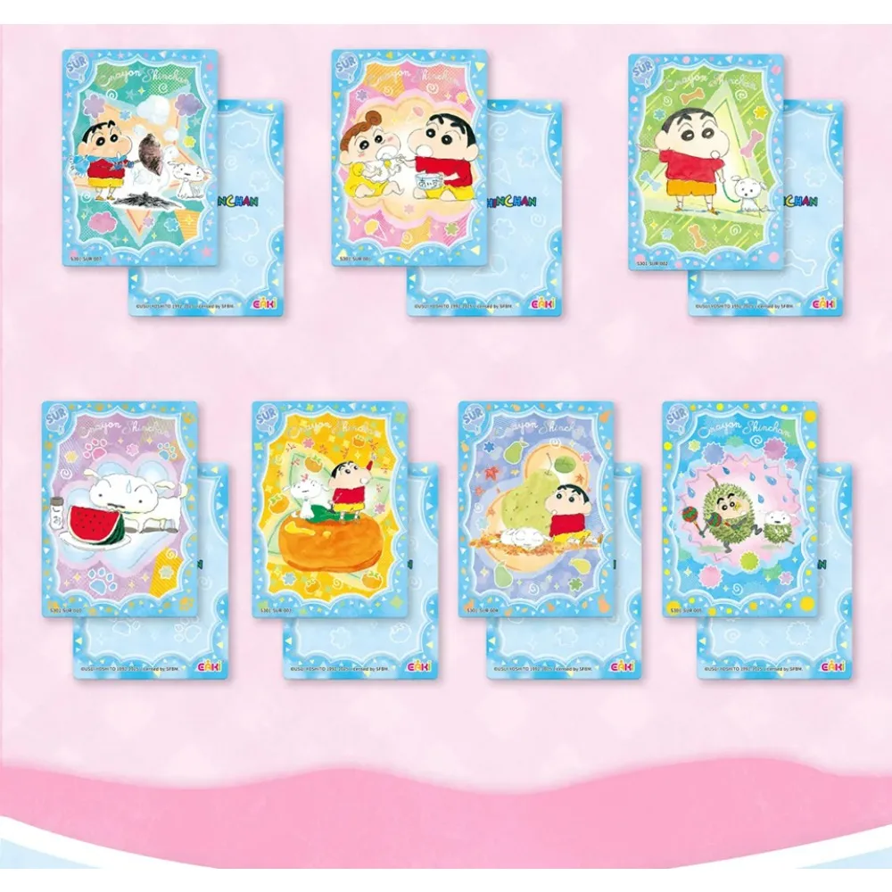Официальная коллекционная карточка EAKI Crayon Shin-chan: сюрприз, подарок на день рождения, игрушка для детей, популярный персонаж, креативный сувенир (art.: 3920da23328d5) - 3920da23328d5
