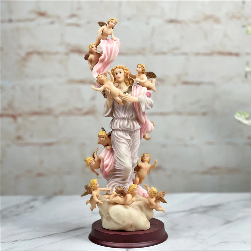 

Resin Angel Craft Decoration Antique Europe Angel Decoration Home Decoration Accessories Figurine Fairy Garden Decoration Maison