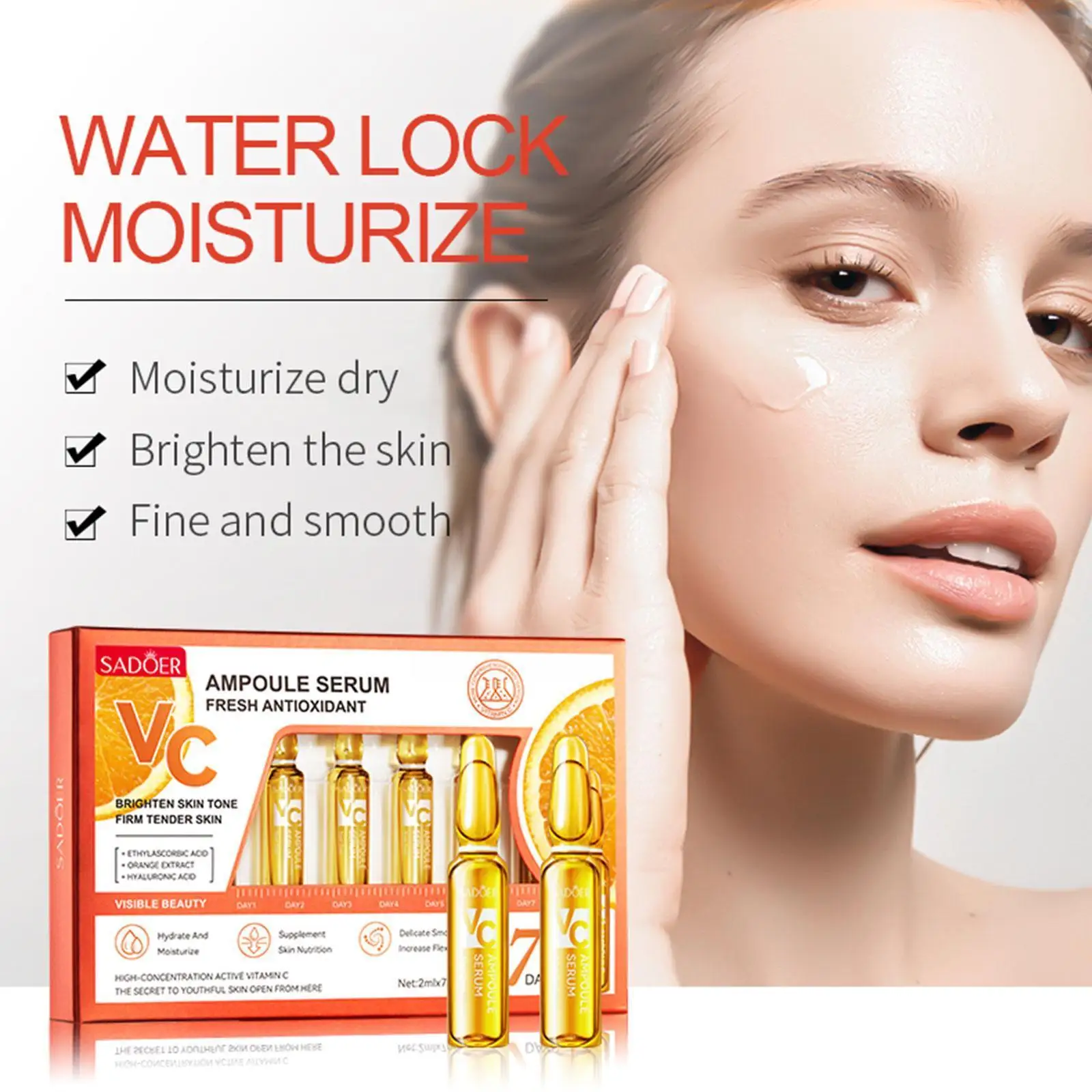 

Сыворотка с витамином C и гиалуроновой кислотой