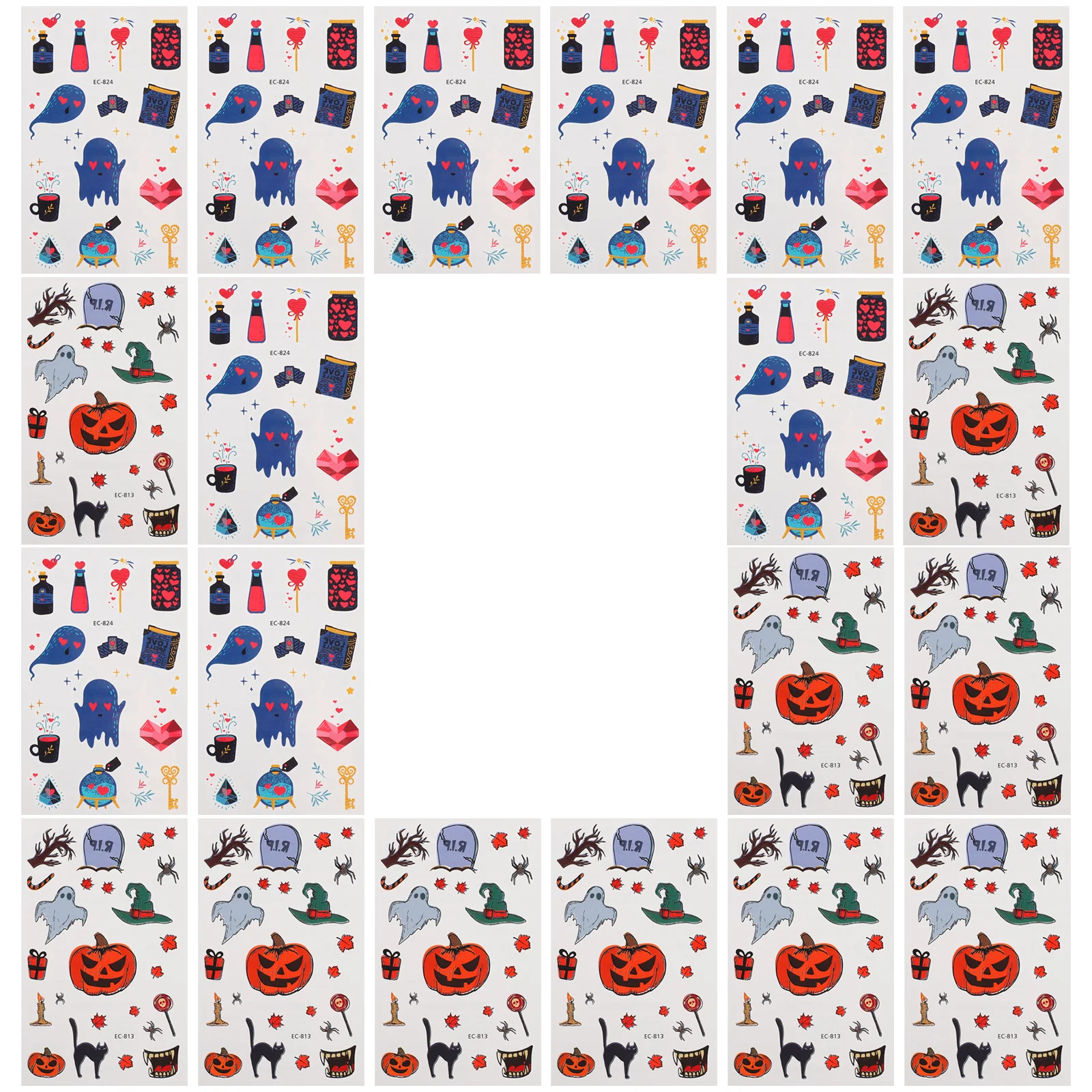 

Kids Stickers Sticker Temporarywaterproofcartoon Boys Stencilsfunny Decals