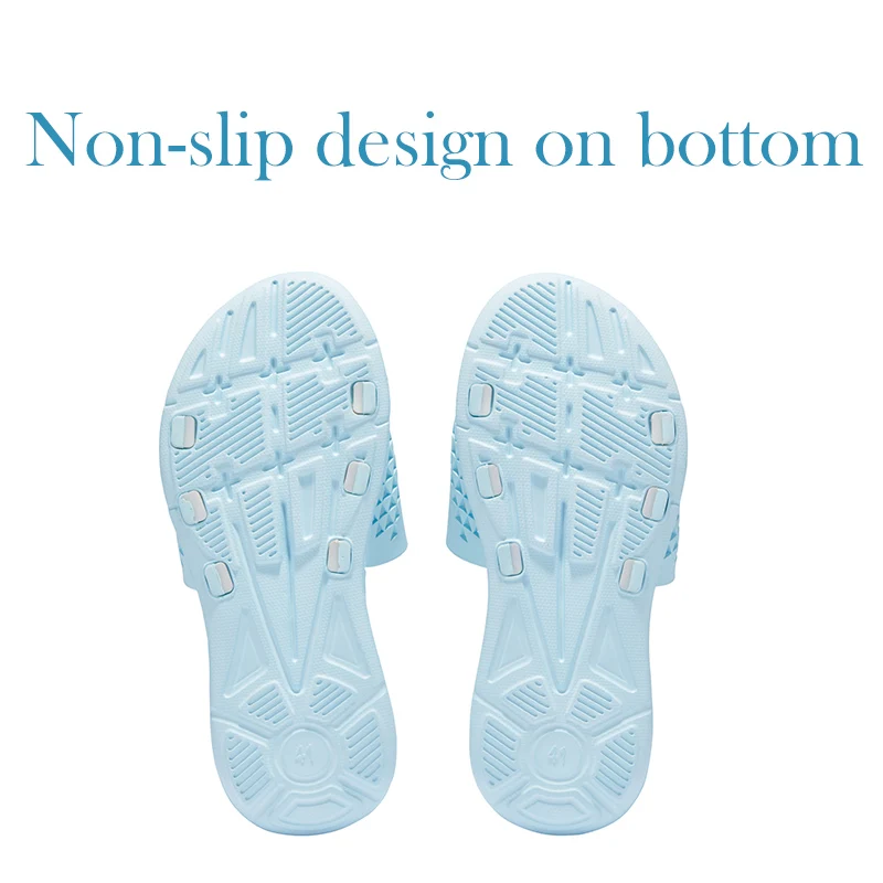 Сандалии для дома и улицы мужчин женщин Нескользящие удобные шлепанцы пляжные