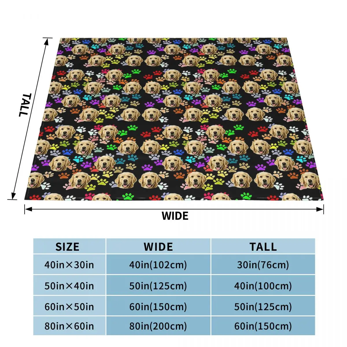 Милое Фланелевое летнее фланелевое одеяло с изображением собаки золотистого