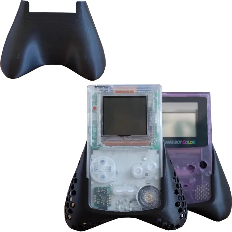 Фото Портативная игровая консоль GBC с 3D-печатью, аксессуары Gameboy Color Grip, удобная ручка №1