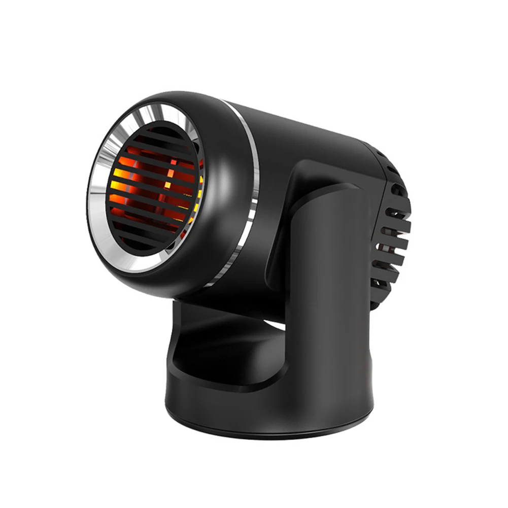 

130W Outdoor Heater 12V Portable Heating and Cooling Fan Air Purifier 360-Degree Adjustable Defrosting For Car Camping Home Use