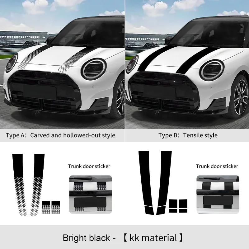 

Виниловые наклейки на капот двигателя автомобиля для Mini Cooper F56 F60 F55 F54 R56 R60 F65 F66 U25 J01 Countryman Автомобильные аксессуары