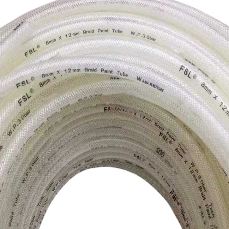 Прочный шланг для порошковой трубки Hi-Q 6 м/20 футов 8 мм-12 мм пистолета порошкового