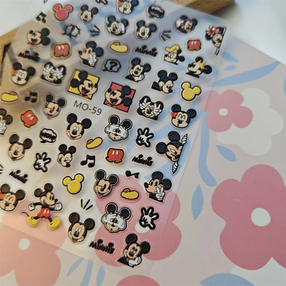 1 лист рельефные наклейки для дизайна ногтей