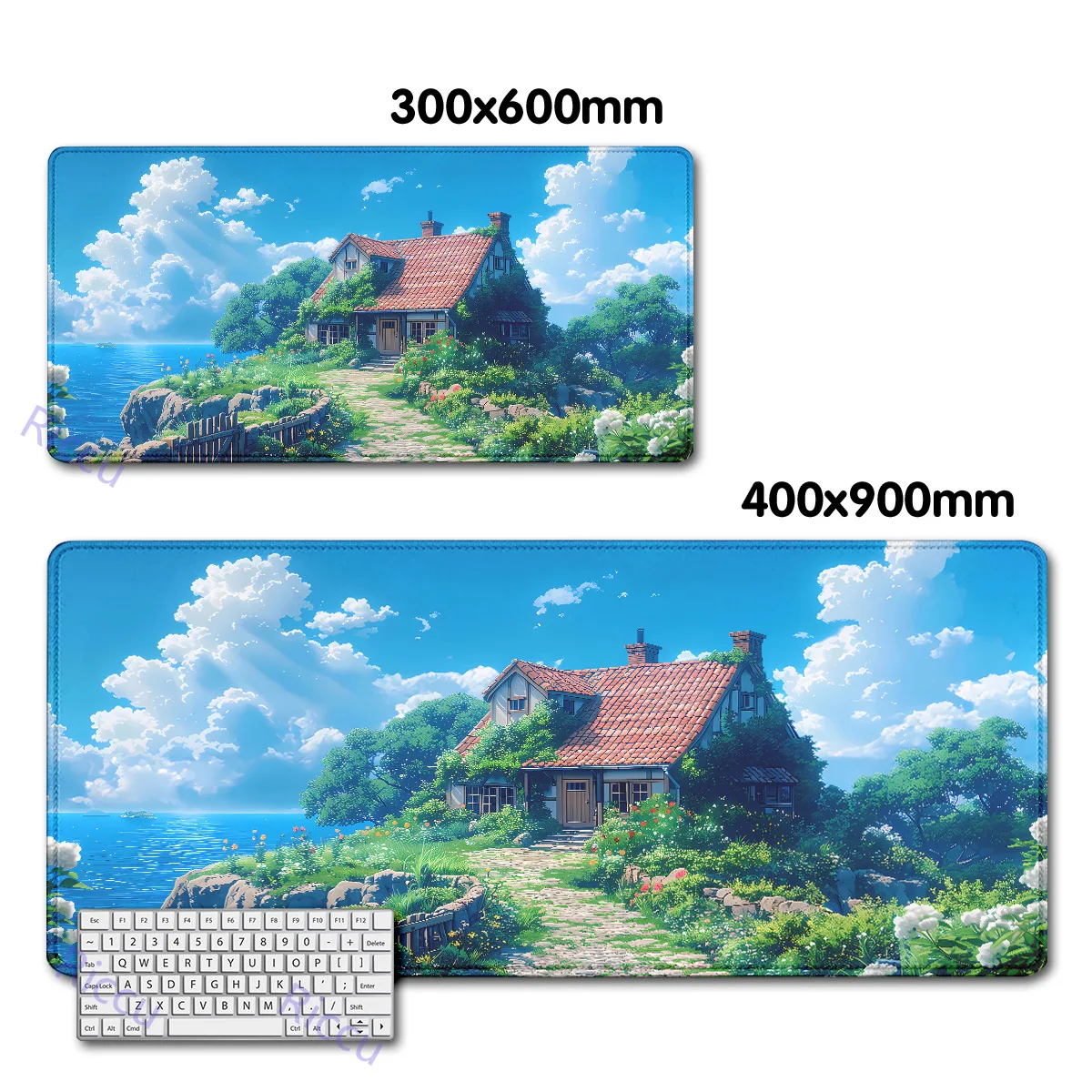 Коврик для мыши PC Gamer Forest Art teclado коврик офисный большой резиновые настольные