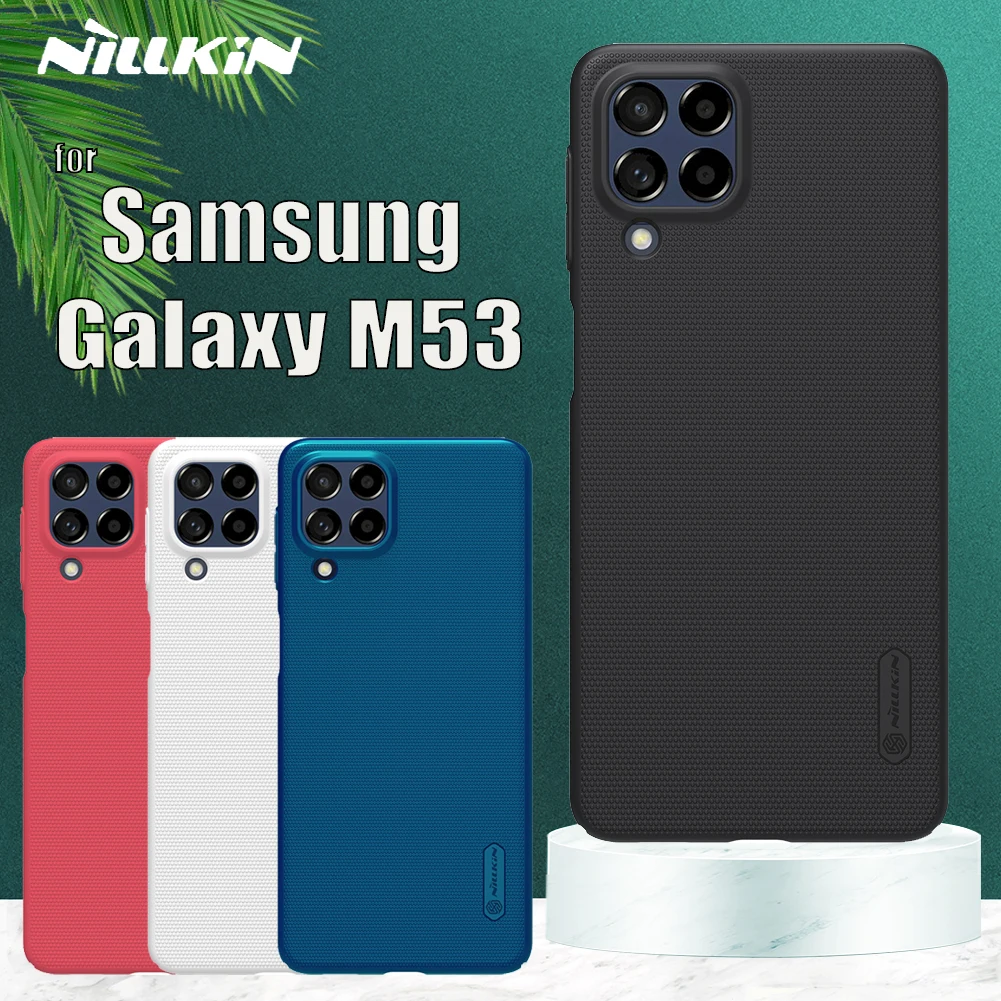 

Жесткий пластиковый противоударный чехол Nillkin для Samsung Galaxy M53