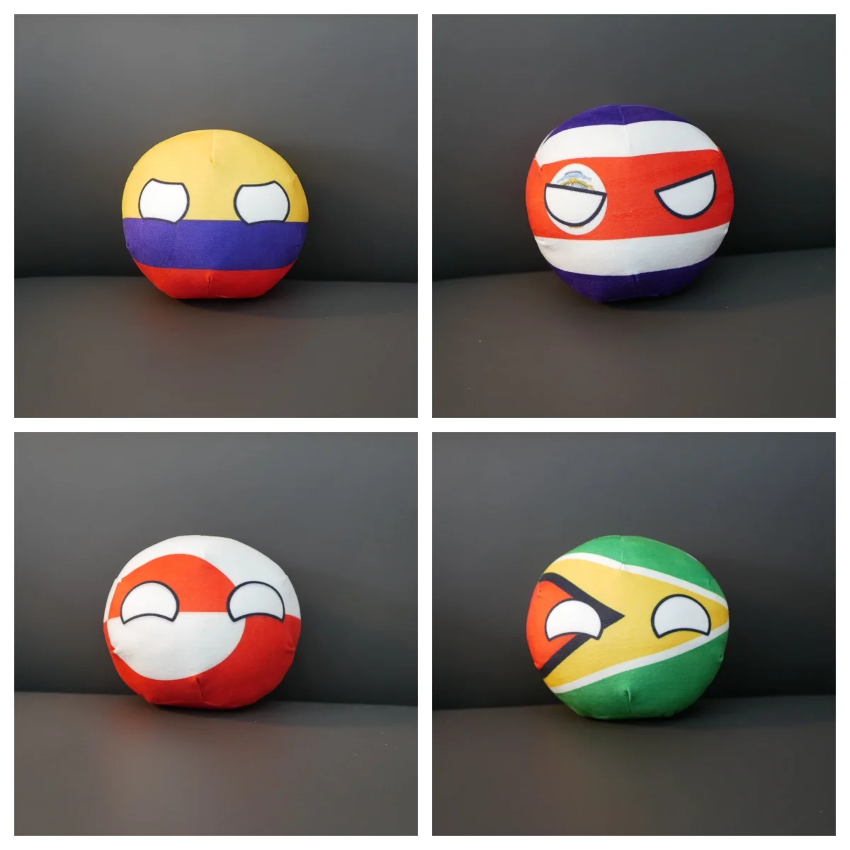 Фото 9/20 см Австралия Polandball плюшевая кукла Гренландия Колумбия Countryball Гайана Коста-Рика Пакистан Подвеска Игрушка в подарок №1