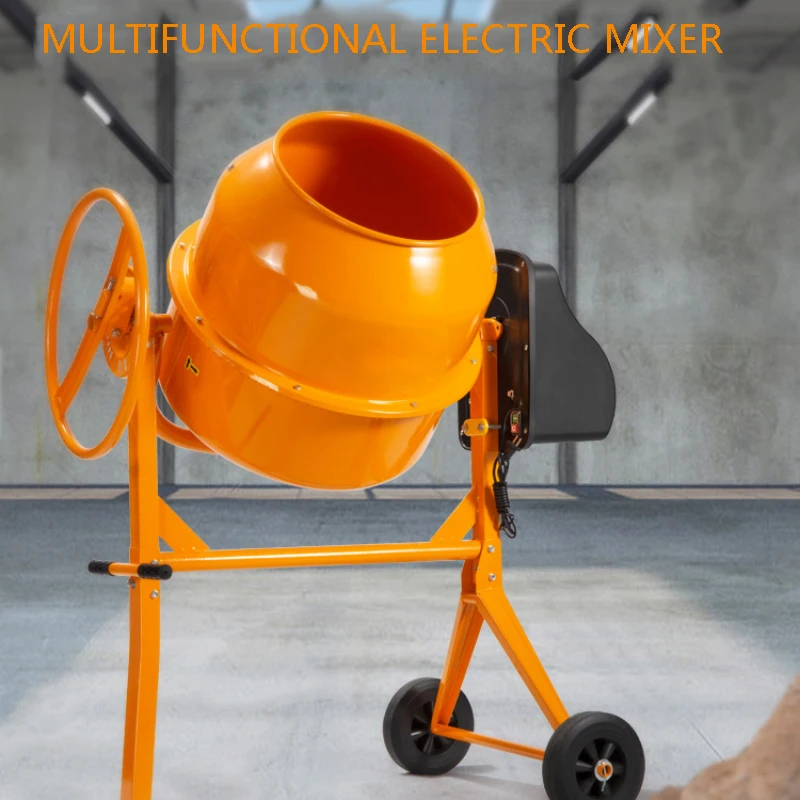 

Electric Mixing Tool 220v Concrete Mixer Concrete Construction Site Multifunctional PM120L Small Construction Drum Mixer Mortar