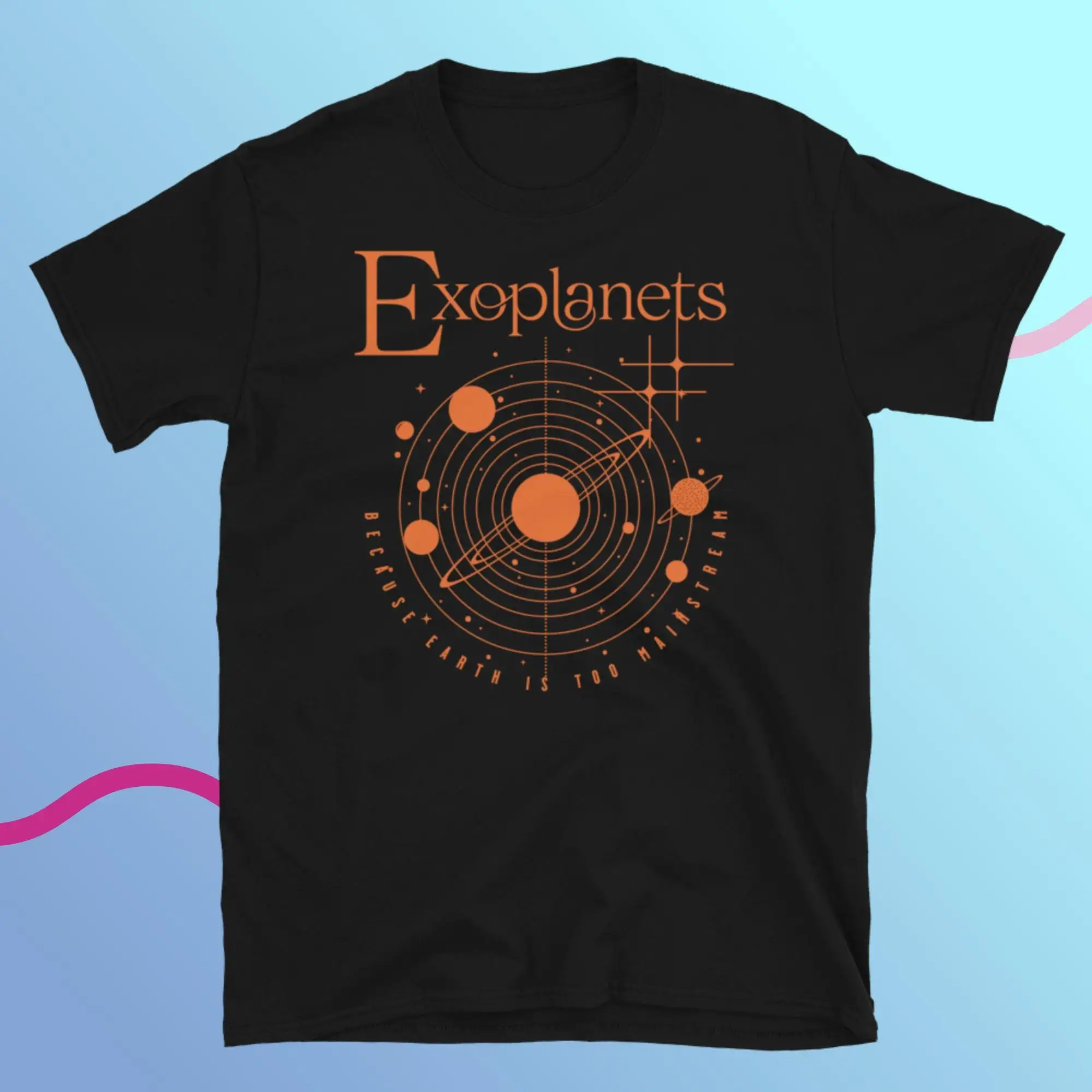 Футболка Экзопланеты потому что Земля тоже