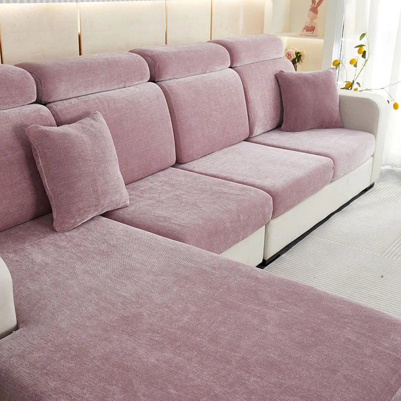 

NEW 2022 Yellow sofa cover for living room sofa em9 decoration cover for L-shaped sofa_AN2548