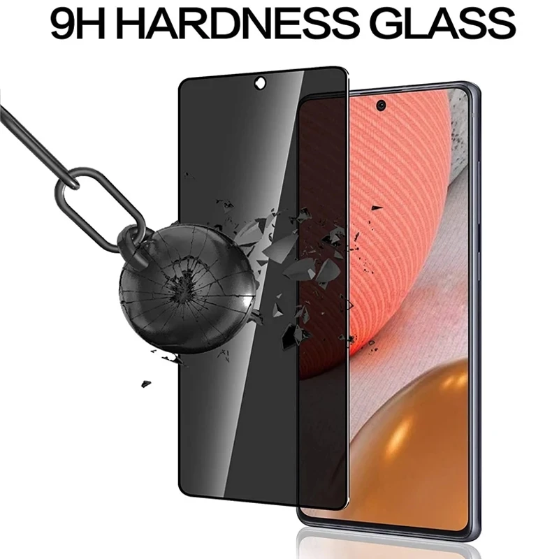 3Pcs Anti-Spy Tempered Glass For Samsung Galaxy A53 A52S A54 A14 A52 A34 A04 A12 S20FE 5G Privacy Private Screen Protecto Glass