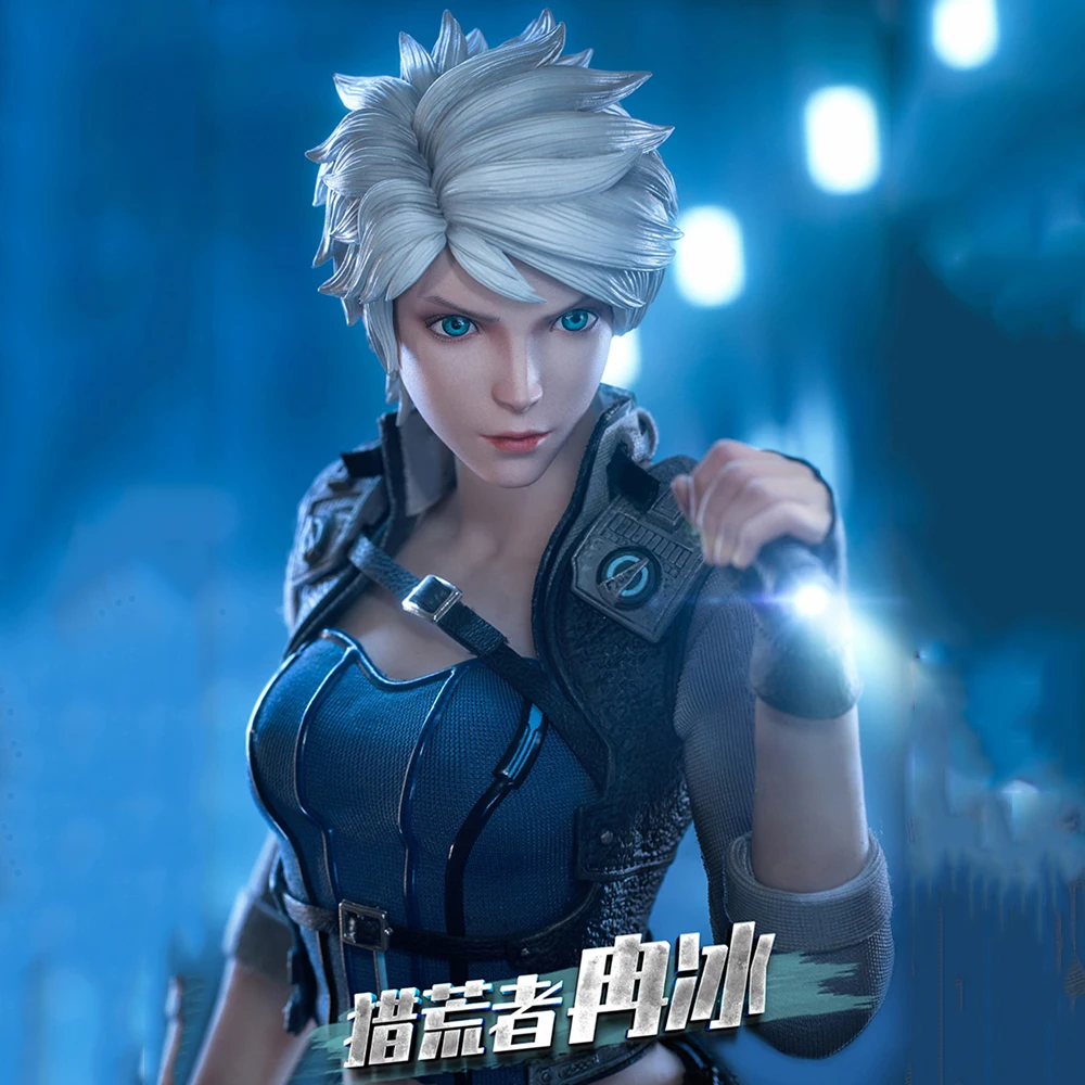 Модель Genesis Emen 1/6, подвижная экшн-фигурка с 2 головками