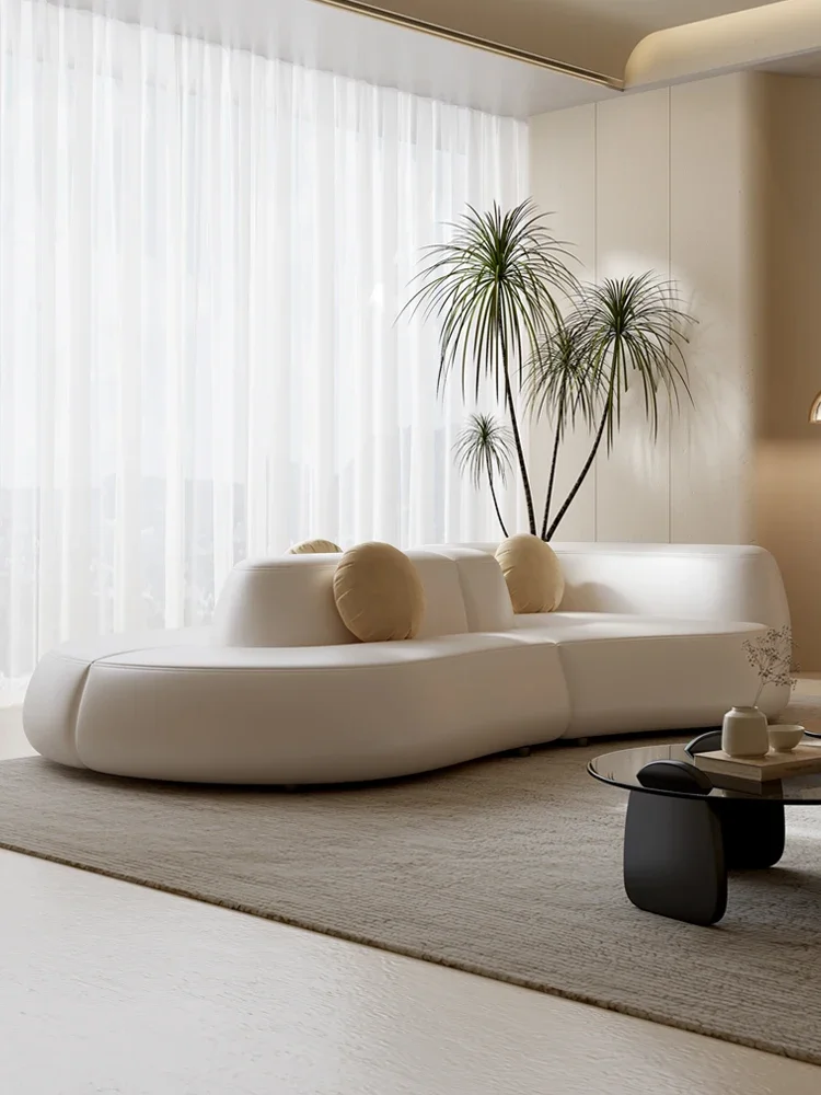 Итальянский легкий роскошный кожаный диван двусторонняя сумка для сидения