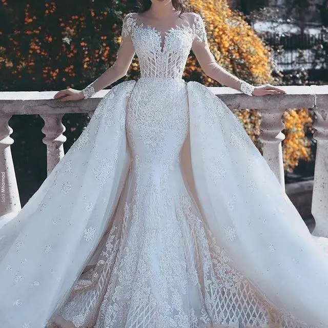 

Custom Made Mermaid Wedding Dresses Fashion Off Shoulder Bridal Dresses Back Lace Wedding Dresses 2023