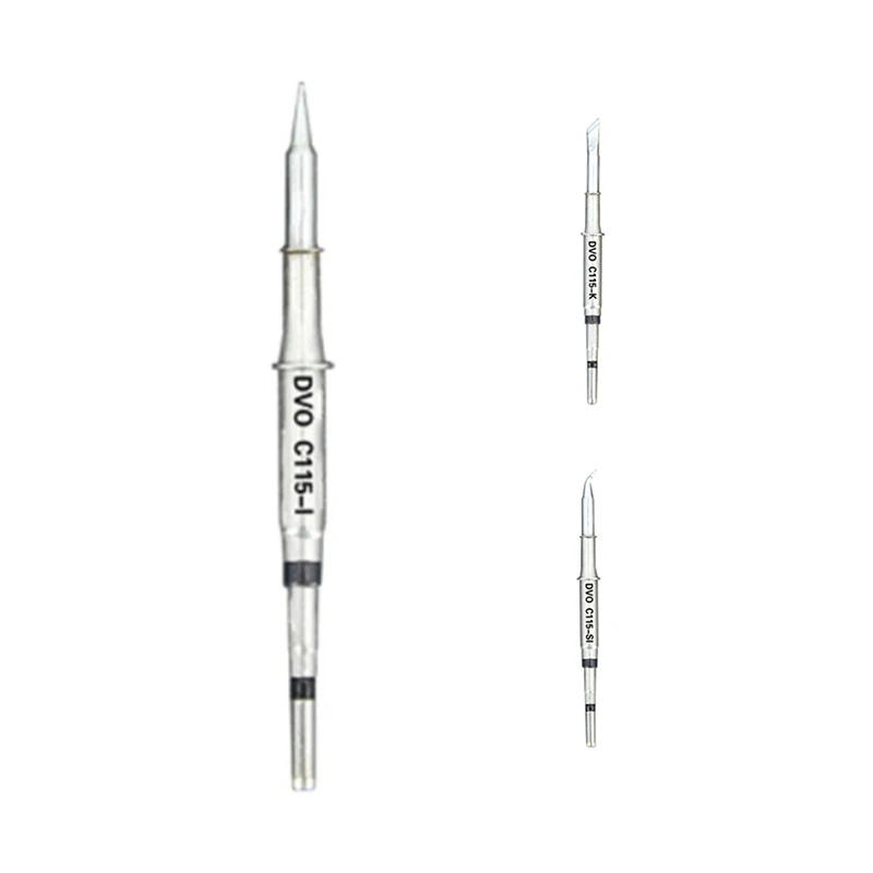 

DVO Universal C115 Soldering Iron Tips Lead Free Welding Tip Handle Iron Tips Heating Core 2 In 1 Solder Station Handle Tips