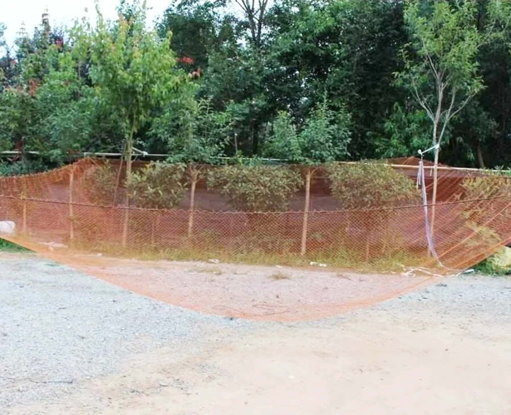 Коричневая нейлоновая сетка-Прочная сетка для шин защиты от птиц фруктов и