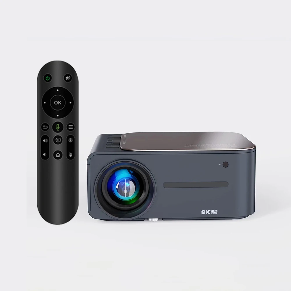 Домашний/офисный проектор K8 1080P HD android 9 400 ANSI 2 ГБ + 16 умный 4K для домашнего