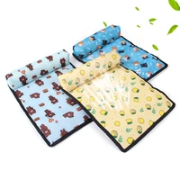 soft pet dog summer cooling mats blanket for dog cat breathable blanket sofa pillow portable tour camping sleeping mat pet bed