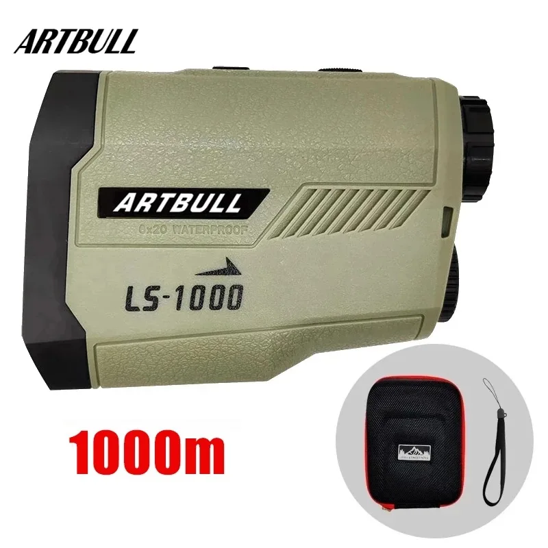 

ARTBULL Golf Laser Rangefinder 1000M Telescope with Professional Flag-Lock Slope Pin Distance Meter for Hunting Monocular