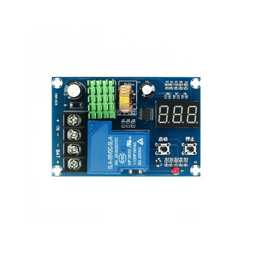 

XH-M604 DC 6-60V Battery Charger Control Module Storage Lithium Battery Charging Control Switch Overcharge Protection Board
