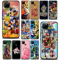 anime goku for realme c1 c2 c21y c25 c12 case silicone back cover dragon ball z phone case for oppo realme gt 5g gt2 neo2 coque
