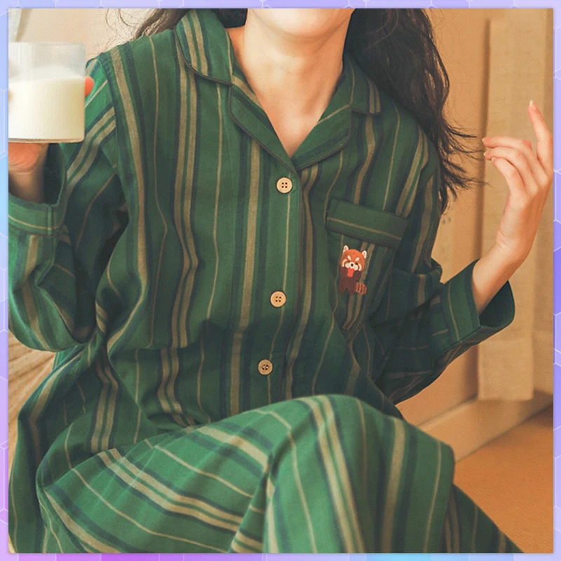 Хлопковая одежда для сна в полоску длинные женские ночные рубашки Женская