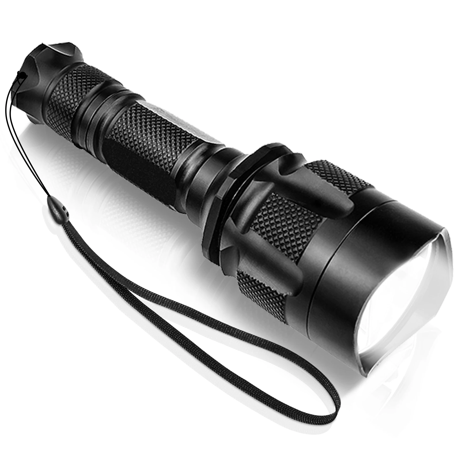 

UniqueFire M11 Super Bright Powerful White Light XM-L2 LED Flashlight 5 Modes Waterproof Outdoor Camping Tactica Torch Lantern