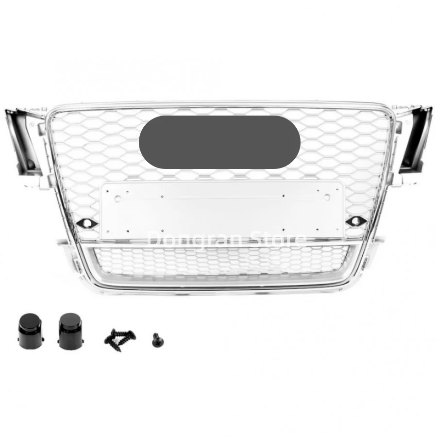 

Модификация автомобиля передний бампер решетка гриль сетка подходит для Audi A5/S5 2009 2010 (серебристый) автостайлинг