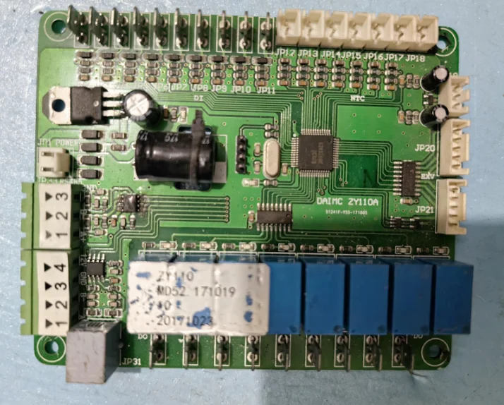 

1pc used Computer board DAIMC ZY110A board 51241F-Y55-171005
